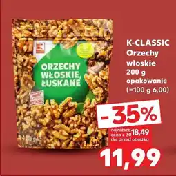 Kaufland Orzechy włoskie łuskane K-Classic oferta