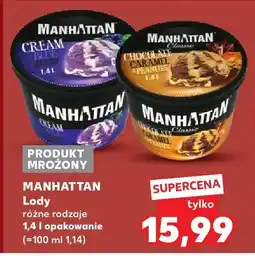 Kaufland Lody 1,4 l, różne rodzaje Manhattan oferta
