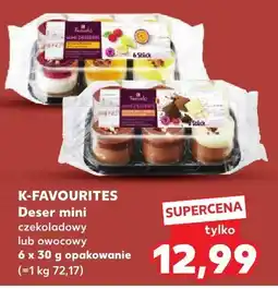 Kaufland Deser mini czekoladowy K-Favourites oferta