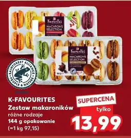 Kaufland Zestaw makaroników, różne rodzaje K-Favourites oferta