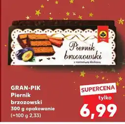Kaufland Piernik brzozowski Gran-Pik oferta