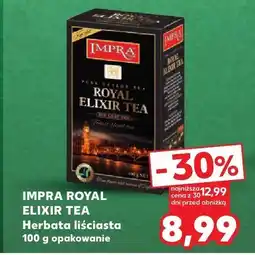 Kaufland Herbata Royal Elixir Tea liściasta 100 g Impra oferta