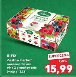 Kaufland Zestaw herbat owocowych 60x2 g Bifix oferta