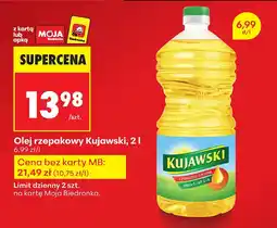 Biedronka Olej rzepakowy Kujawski, 2 l oferta