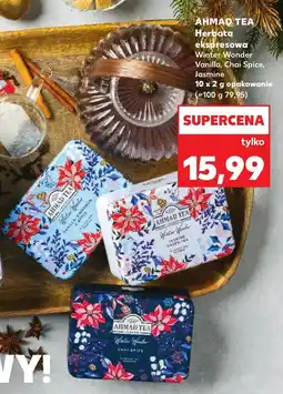 Kaufland Herbata ekspresowa Winter Wonder Vanilla Ahmad Tea oferta