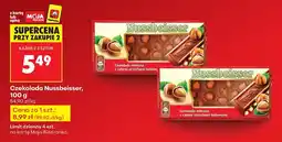 Biedronka Czekolada mleczna z całymi orzechami laskowymi Nussbeisser oferta