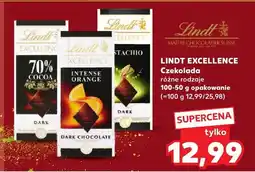 Kaufland Czekolada Excellence, różne rodzaje 100-50 g Lindt oferta