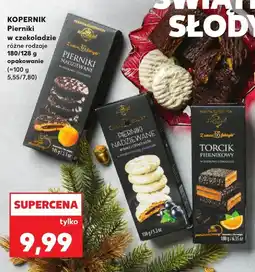 Kaufland Pierniki w czekoladzie, różne rodzaje Kopernik oferta