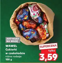 Kaufland Cukierki w czekoladzie, różne rodzaje Wawel oferta