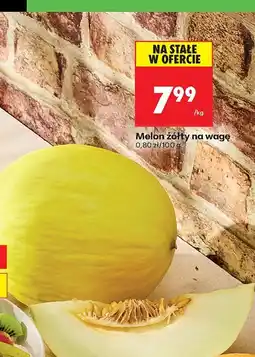 Biedronka Melon żółty na wagę Biedronka oferta