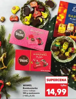 Kaufland Bombonierka, różne rodzaje Wawel oferta