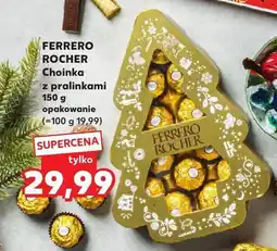 Kaufland Czekoladki Choinka z pralinkami FERRERO ROCHER oferta