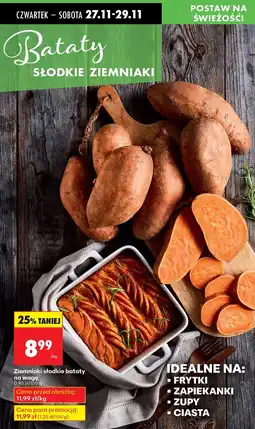 Biedronka Bataty słodkie ziemniaki Biedronka oferta
