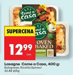 Biedronka Lasagne Bolognese Come a Casa oferta