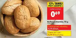 Biedronka Bułka grahamka 70 g Biedronka oferta