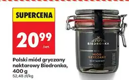 Biedronka Polski miód gryczany nektarowy 400 g Biedronka oferta