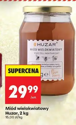 Biedronka Miód wielokwiatowy Huzar, 2 kg oferta