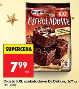 Biedronka Ciasto XXL czekoladowe Dr.Oetker, 671 g oferta