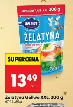 Biedronka Żelatyna Gellwe XXL, 200 g oferta