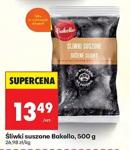 Biedronka Śliwki suszone Bakello 500 g oferta