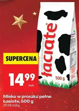 Biedronka Mleko w proszku pełne Łaciate 500 g oferta