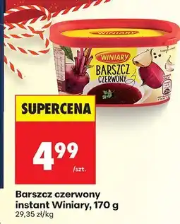 Biedronka Barszcz czerwony instant Winiary 170 g oferta