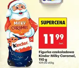 Biedronka Figurka czekoladowa Kinder Milky Caramel, 110 g oferta