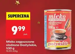 Biedronka Mleko zagęszczone słodzone Gostyńskie 530 g oferta