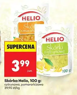 Biedronka Skórka Helio 100 g cytrynowa, pomarańczowa oferta