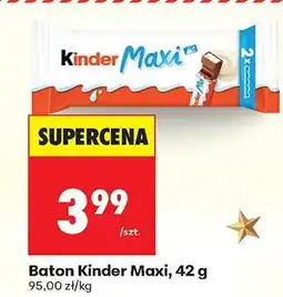 Biedronka Baton Kinder Maxi, 42 g oferta