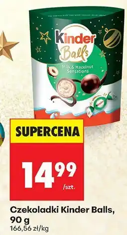 Biedronka Czekoladki Kinder Balls, 90 g oferta