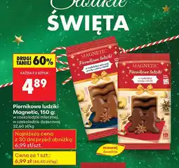 Biedronka Piernikowe ludziki Magnetic, 150 g: w czekoladzie mlecznej oferta