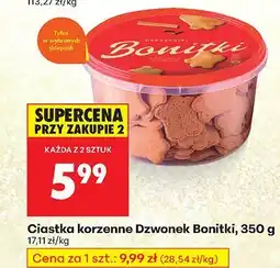Biedronka Ciastka korzenne Dzwonek Bonitki, 350 g oferta