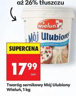 Biedronka Twaróg sernikowy Mój Ulubiony 1 kg Wieluń oferta