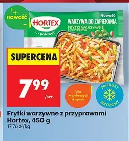 Biedronka Frytki warzywne z przyprawami Hortex, 450g oferta