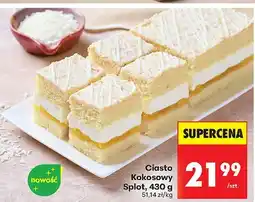Biedronka Ciasto Kokosowy Spląt, 430g Biedronka oferta
