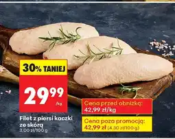 Biedronka Filet z piersi kaczki ze skórą Biedronka oferta