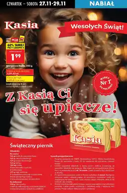 Biedronka Margaryna Kasia, 250 g oferta