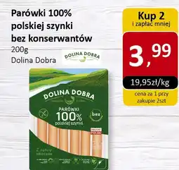 Market Point Parówki 100% polskiej szynki bez konserwantów 200g Dolina Dobra oferta
