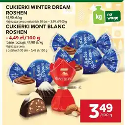 Stokrotka Cukierki mont blanc roshen oferta