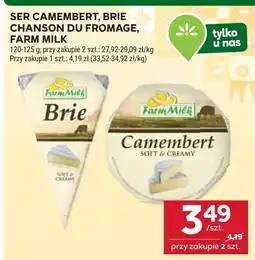 Stokrotka Ser Chanson du Fromage Farm Milk oferta
