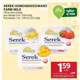 Stokrotka Serek homogenizowany Farm Milk różne rodzaje oferta