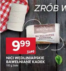 Stokrotka Nici wędliniarskie bawełniane Kadek oferta