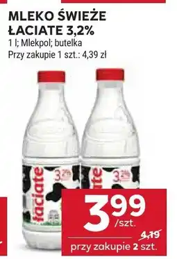 Stokrotka Mleko świeże łaciate 3,2% Mlekpol oferta