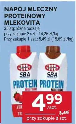 Stokrotka Napój mleczny proteinowy Mlekovita oferta