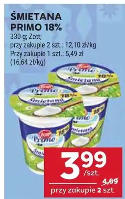 Stokrotka Śmietana Primo 18% Zott Primo Zott oferta