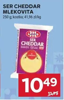 Stokrotka Ser Cheddar Mlekovita Kostka oferta