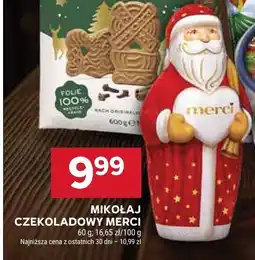 Stokrotka Mikołaj czekoladowy Merci oferta