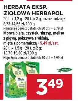 Stokrotka Herbata Eksp. ziołowa Herbapol różne rodzaje oferta