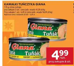 Stokrotka Kawałki tuńczyka Giana oferta
